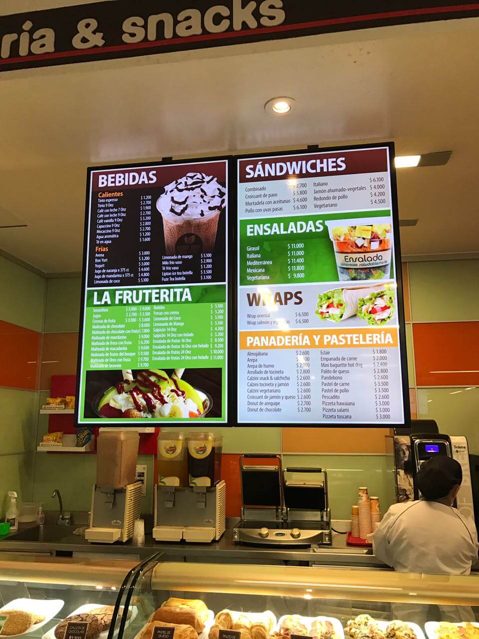 Digital Menu Boards